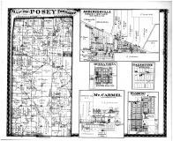 Posey Township, Andersonville, Buena Vista, Palestine, Mt. Carmel, Hamburg, Franklin County 1882 Microfilm